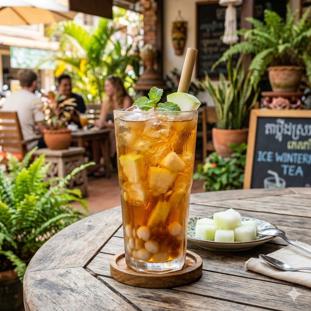Ice Wintermelon Tea dari Thirty Three Brew dengan tampilan clean dan modern